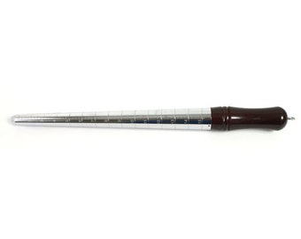 Ring Gauge Stick - Metal Grooved - Sizes 1-15 - 35-284