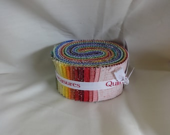 Quilting Treasures Matrix Jelly Roll Fabrics 580