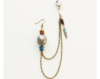 Popular items for one side earring on Etsy