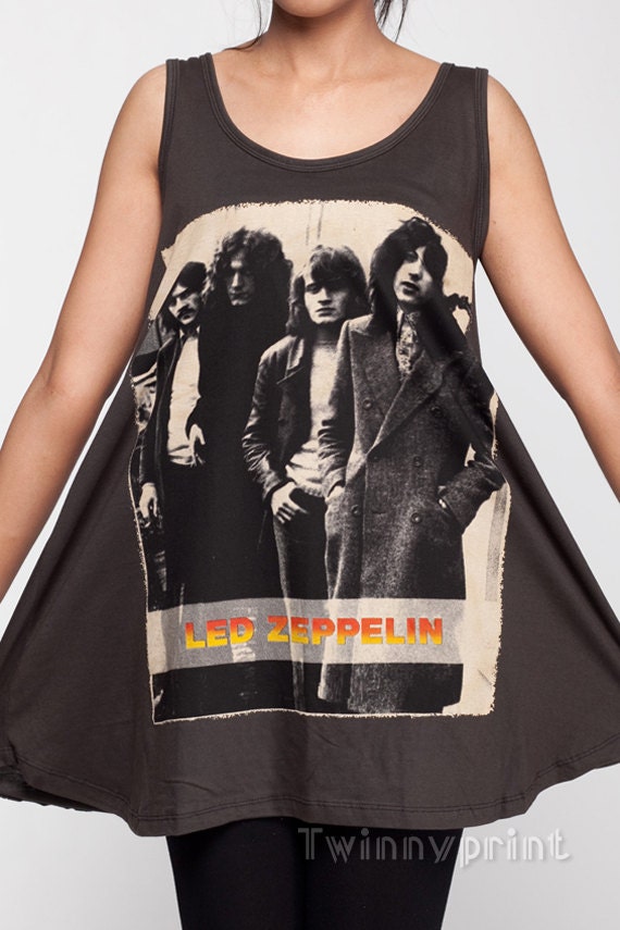 Led Zeppelin Dress Shirts Hard Rock Classic by TwinnyPrint on Etsy