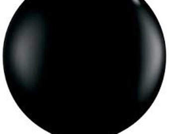 36 inch giant black Balloon - 36" Latex balloon-