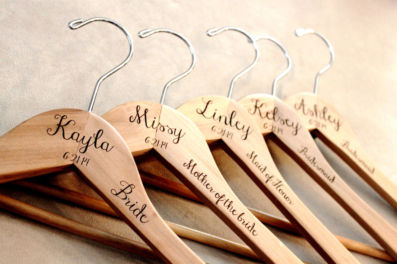 Wedding Hanger Font engraved wooden wedding hangers with font options Wedding Hanger Font engraved wooden wedding hangers with font options
