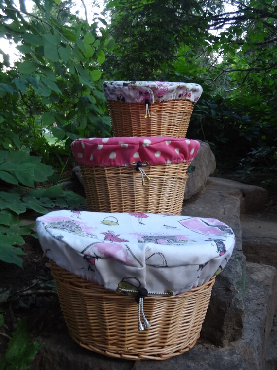 cloth bike basket