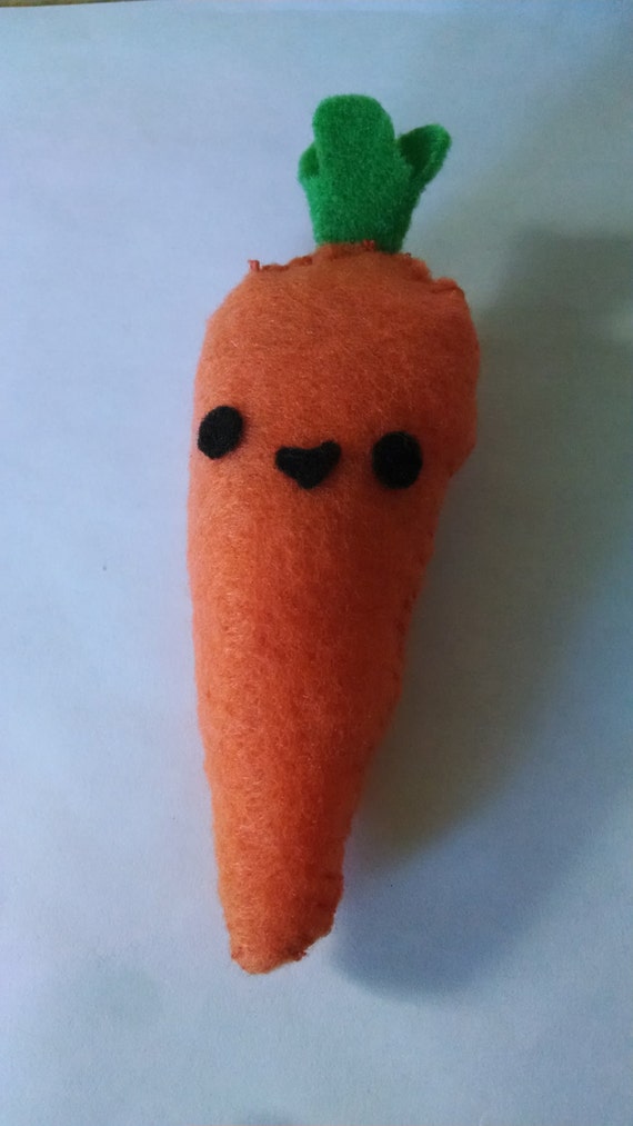 carrot catnip toy