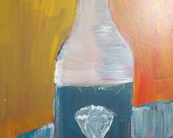 Contemporary European art abstract oil painting