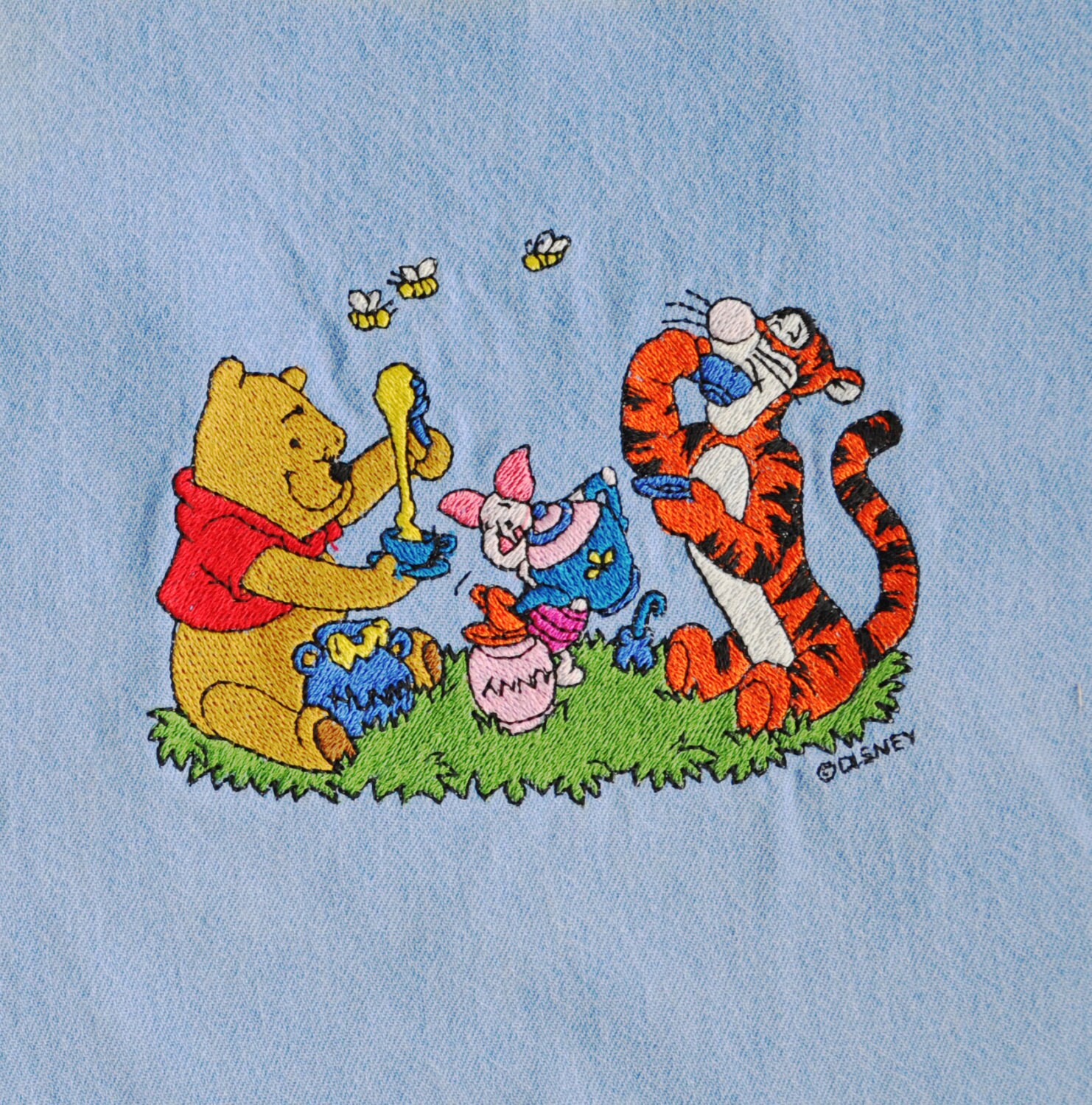 Machine Embroidery Disney Winnie The Pooh Tigger And Piglet