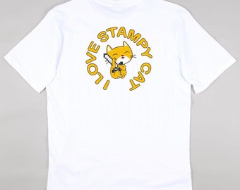 Stampy Cat Unisex T-Shirt - Pixel Design, Casual Gamer Tee, YouTuber Merch, For Boys & Girls - View #2