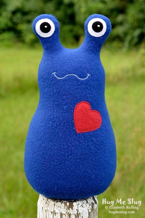 stuffed slug toy