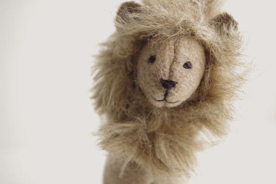 Small Lion, soft wool nursery friend