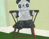 Teddy.  Limited edition print by Vivienne Strauss.