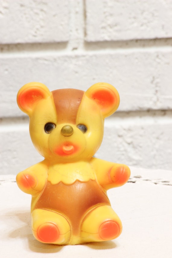 small plastic bear toy