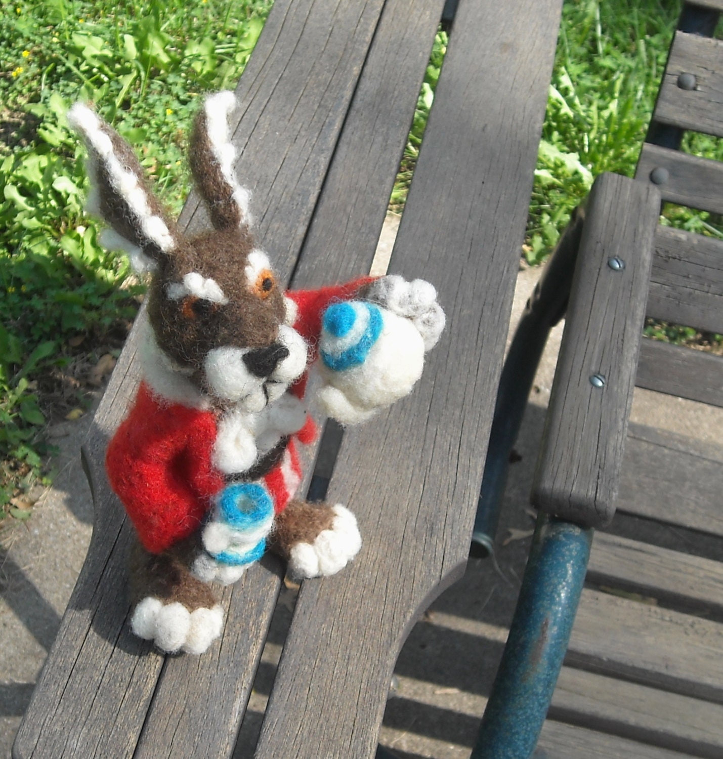 March Hare with Jacket Teapot and Teacup Customizable