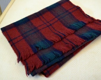 Items similar to Sale priced - 10% off! Authentic Scottish Wool Tartan ...