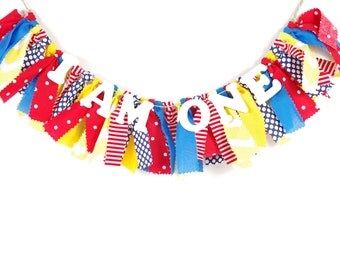 Curious George Birthday Party Decor - Banner - Garland - Photoshoot Prop