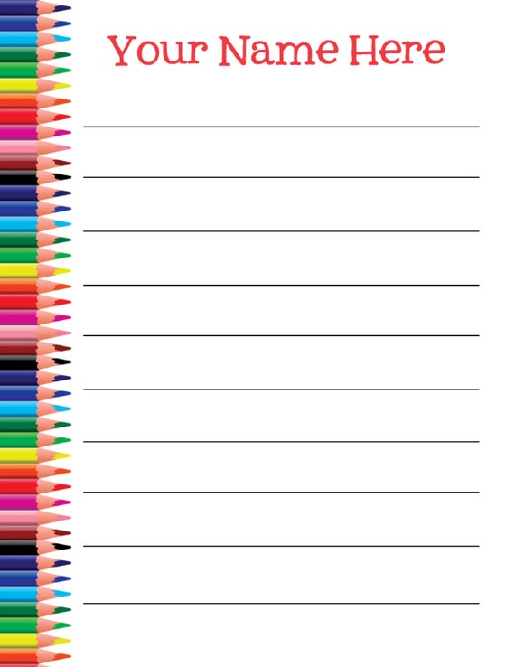 Teacher Notepads / Personalized Notepads / by SouthernCharmPaper