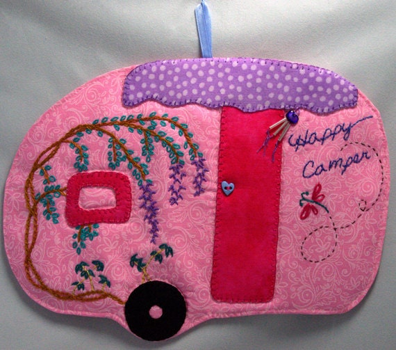 Happy Camper 23 Mug Rug