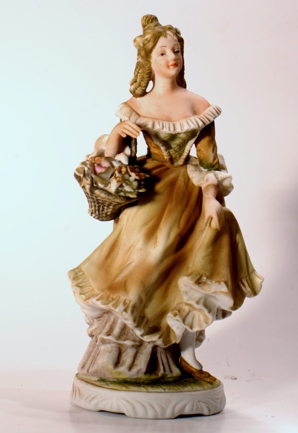 Vintage Figurine Lefton Hand Painted China Matte Finish