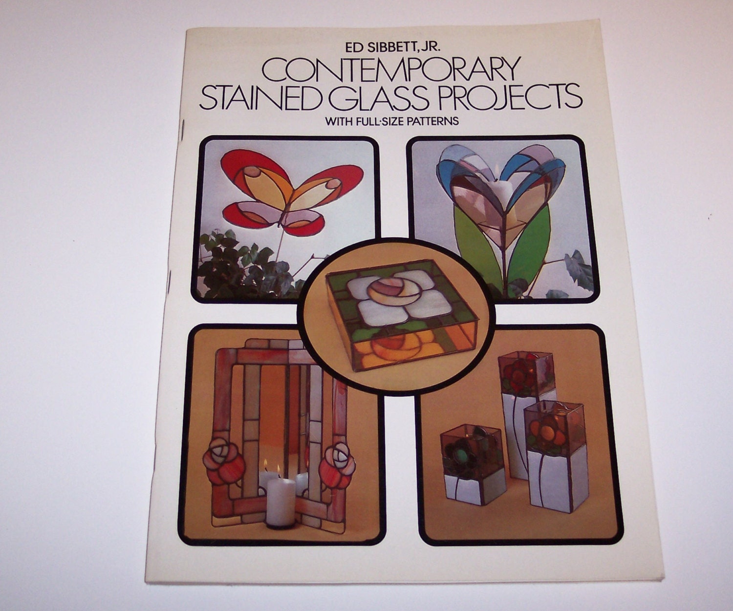 Stained Glass Project Book with Full Size Patterns by FunSupplies