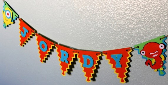 Monster "Add your Name" Banner Il_570xn