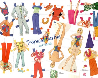 paper dolls 70s