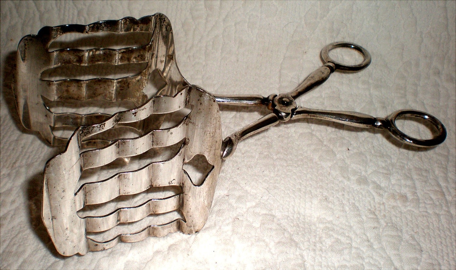 Silver Plated Serving Tongs Made In Japan by Buddhagal on Etsy