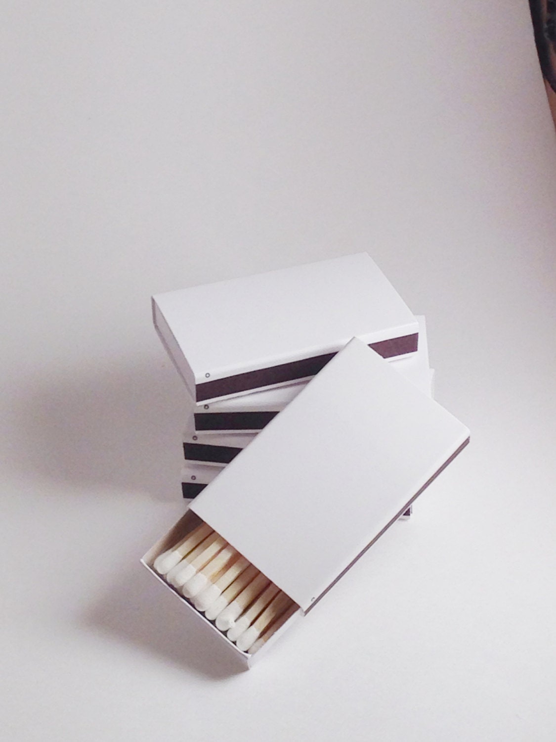 150 Plain White Cover Wooden Matchbox by gilsmarket on Etsy