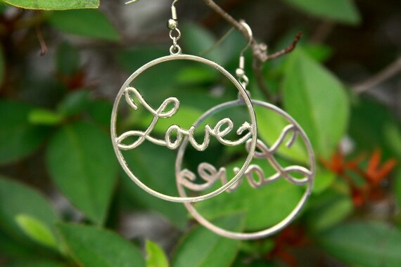 Circle Love Earrings
