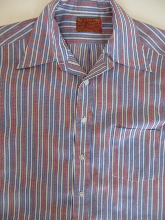 Vintage Shirt King's Road 60s 70s Retro with Flare