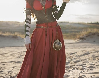 Steampunk Dress, Corset and Chemise Costume "The Alchemists daughter"; steampunk gown; steampunk clothing