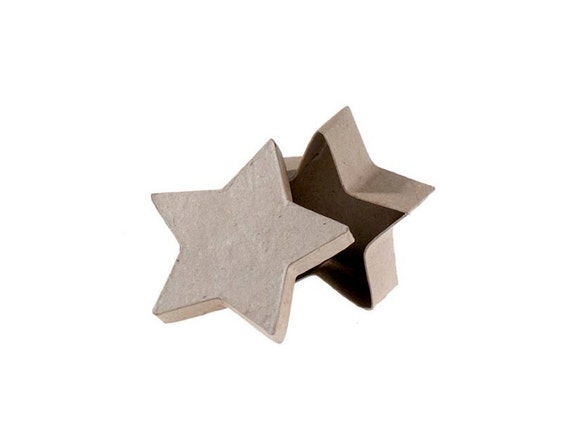 Star Shape Paper Mache Cardboard Box Star Shape Paper Mache Cardboard Box