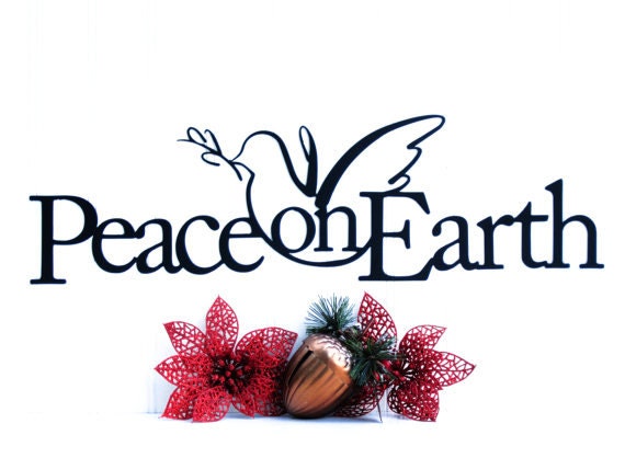 free christmas peace on earth clipart - photo #41