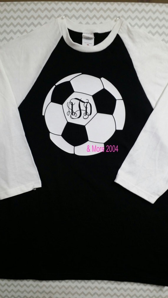 monogrammed soccer bag