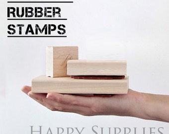Design You Own Rubber Stamp / Custom Personalized Stamp / Return Address Stamp / Wedding Stamp / Text, Logo or any Graphics Stamp