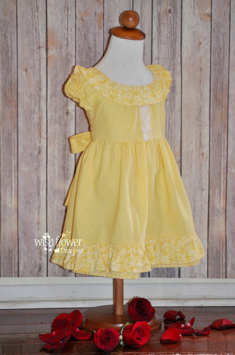 Belle Dress Belle Inspired Everyday Princess Dress Cotton