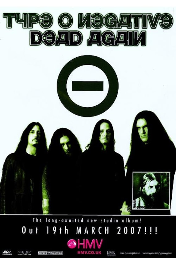 Out of the fire type of negative. Группа Type o negative. Type o negative плакат. Type o negative состав. Группа Type o negative концерт.