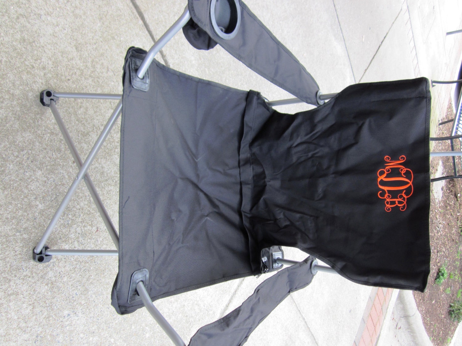Monogrammed Folding Bag Chair