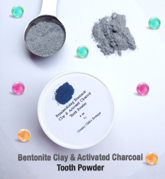 Remineralizing Bentonite Clay & Activated Charcoal Tooth