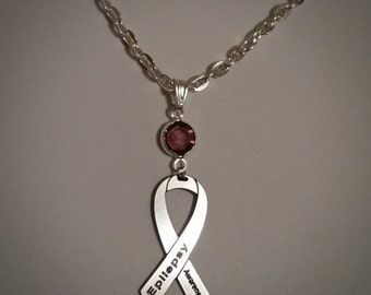 Elegant Epilepsy Warrior Pendant Necklace main image 0