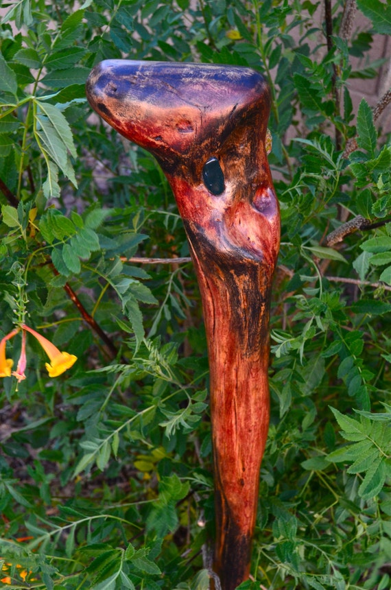 Beautiful hand carved walking cane 'Arizona