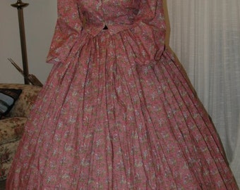 Civil War Reenactment Girls Ball Gown Size 12 14 16 Styles