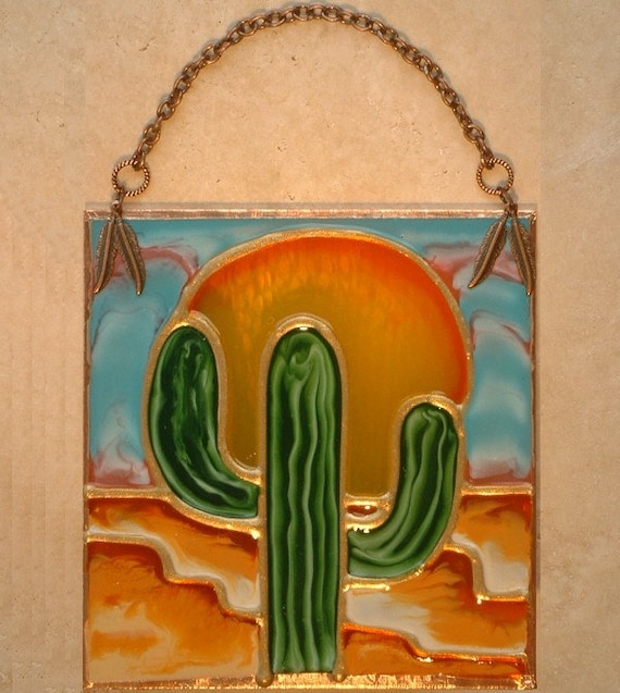 cactus suncatcher