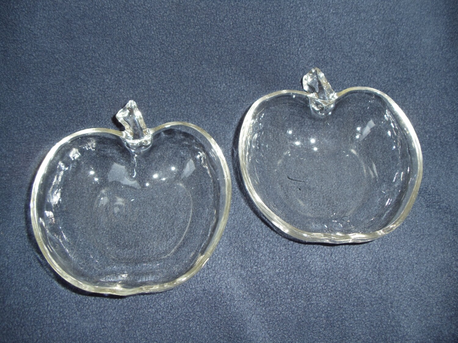 Vintage Glass Apple Dishes by BokBoksNest on Etsy