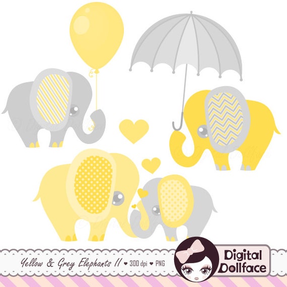 free elephant baby shower clipart - photo #7