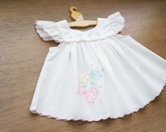The Salmon Meadow Vintage Baby Dress