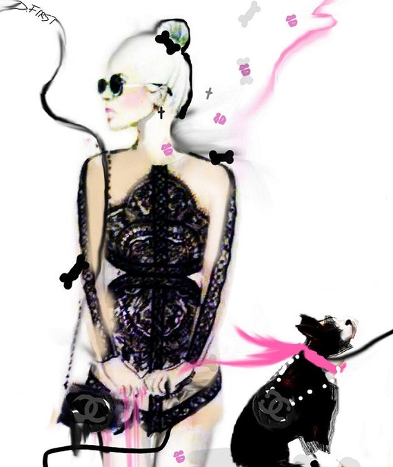 items similar to printable fashion illustration quot is quot 5 quot x7 quot instant items similar to fashion illustration print quot chanel quot on etsy items similar to printable fashion illustration quot is quot 5 quot x7 quot instant items similar to fashion illustration print quot chanel quot on etsy