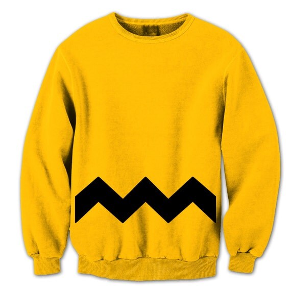 CARTOON Charlie Brown Stripe Tee Halloween costume by TeesToYou