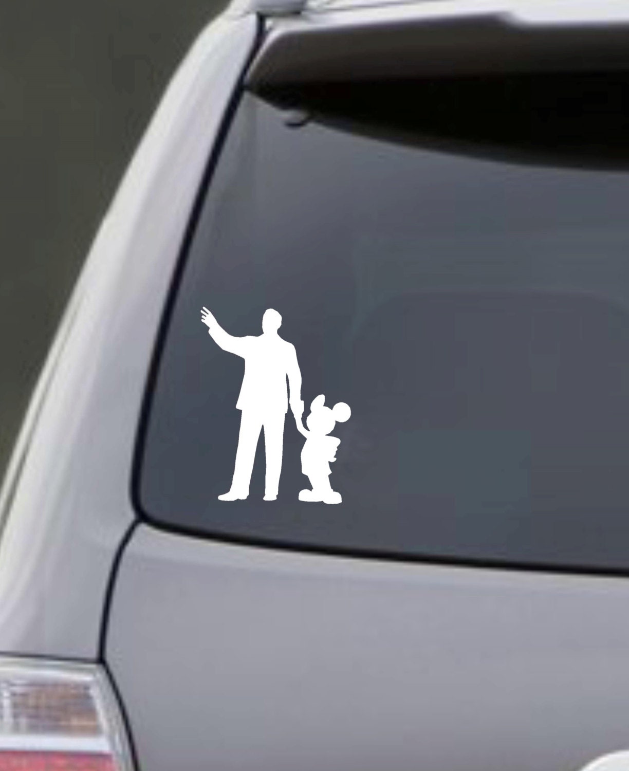 Walt & Mickey Car Decal