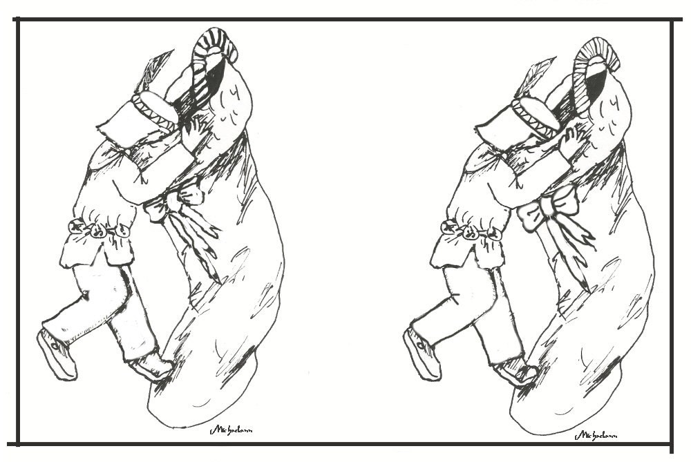 Coloring Page Christmas Printable Native American by ColorForFun