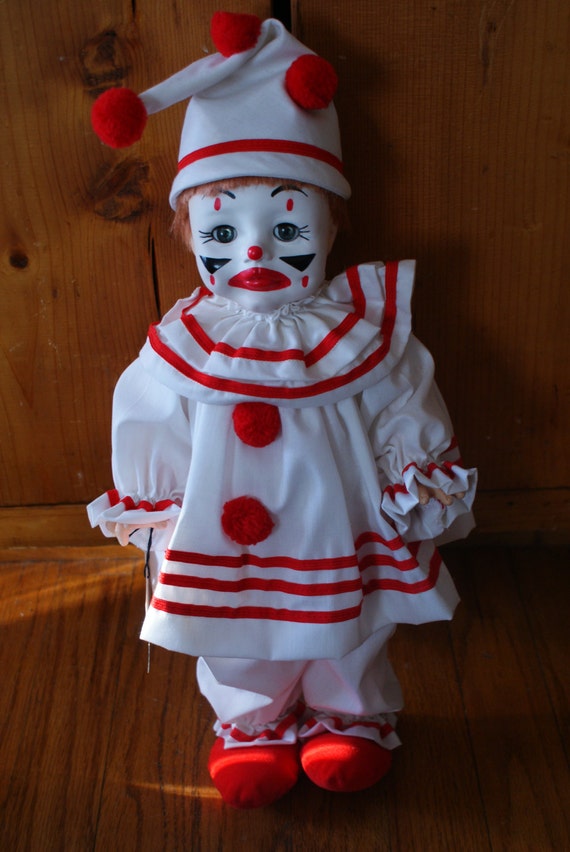 Vintage 1970s Effanbee Faith Wick Original Clown by ThatGirlsFinds