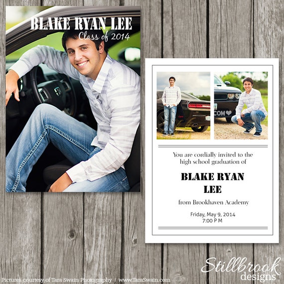 Graduation Invitations For Boys 5